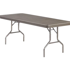 Core-a-Gator® Lightweight Folding Tables - Rectangle Folding Table 30" x 72" ABS Plastic Top